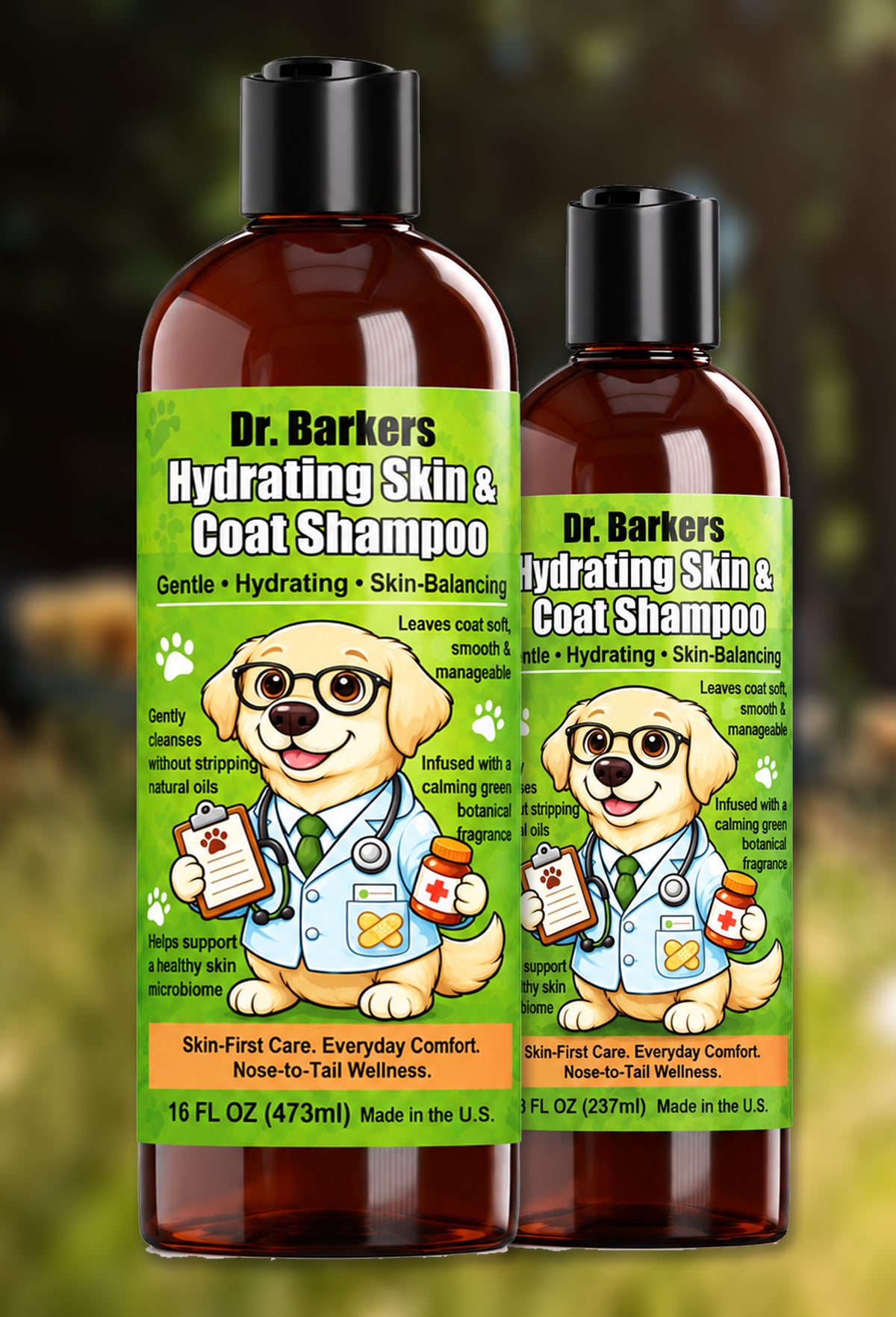 Dr. Barker’s™ Hydrating Skin & Coat Shampoo